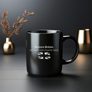 Restore Britain Union Jack Statement Mug