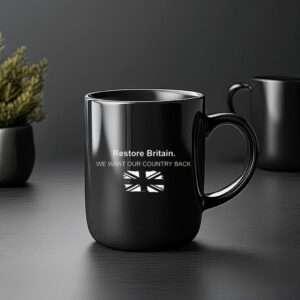 Restore Britain Union Jack Statement Mug