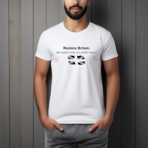 Restore Britain Union Jack T-Shirt