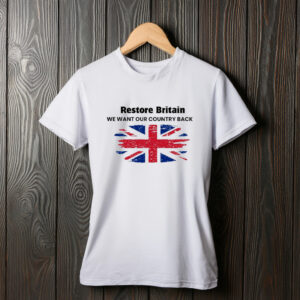 Restore Britain Union Jack T-Shirt