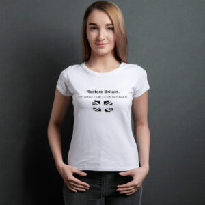 Restore Britain Union Jack T-Shirt