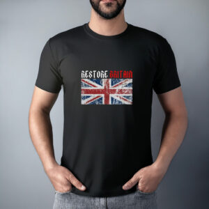Restore Britain Vintage Flag T-Shirt