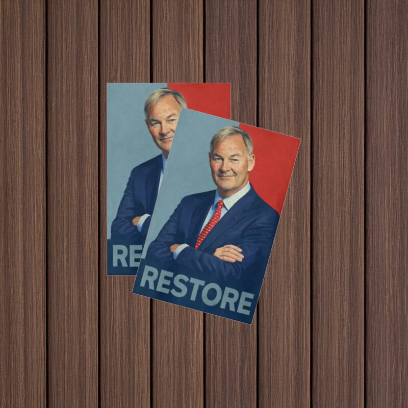 Restore Britain With Rupert Sticker