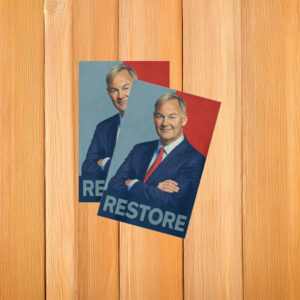 Restore Britain With Rupert Sticker