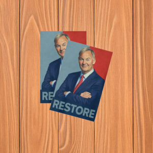 Restore Britain With Rupert Sticker