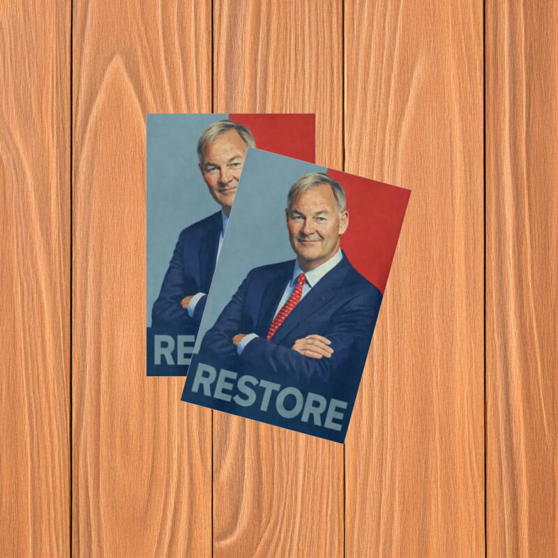 Restore Britain With Rupert Sticker