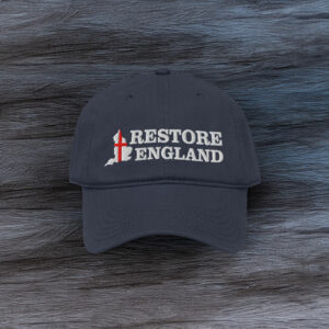 Restore England Cap – Embroidered Restore Britain Hat