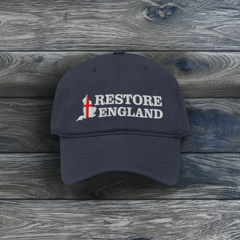 Restore England Cap – Embroidered Restore Britain Hat