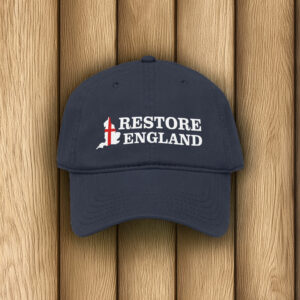 Restore England Cap – Printed Restore Britain Party English Hat
