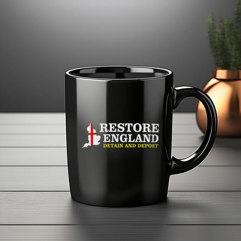 Restore England Detain Deport Restore Britain Mug