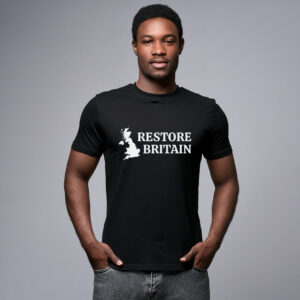 Rupert Lowe Politics Patriot British Pride Restore Britain Unisex T Shirt