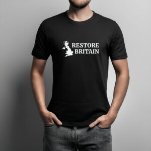 Rupert Lowe Politics Patriot British Pride Restore Britain Unisex T Shirt