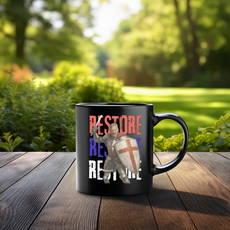 Rupert Lowe Restore Britain Patriotic Mug