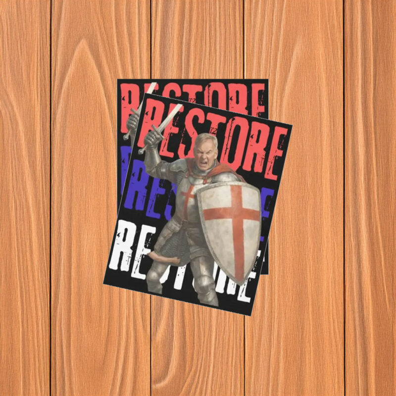 Rupert Lowe Restore Britain Patriotic Sticker