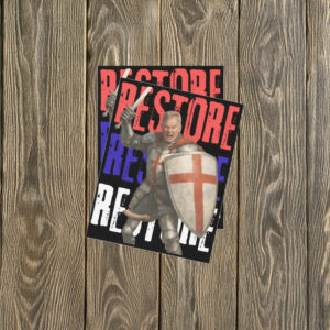 Rupert Lowe Restore Britain Patriotic Sticker