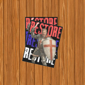 Rupert Lowe Restore Britain Patriotic Sticker