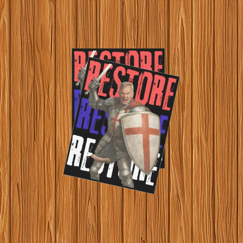 Rupert Lowe Restore Britain Patriotic Sticker