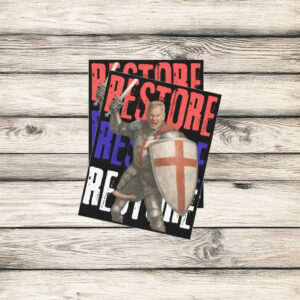 Rupert Lowe Restore Britain Patriotic Sticker