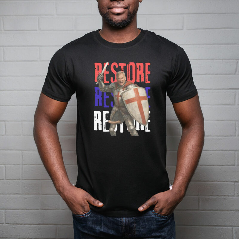 Rupert Lowe Restore Britain Patriotic T-Shirt
