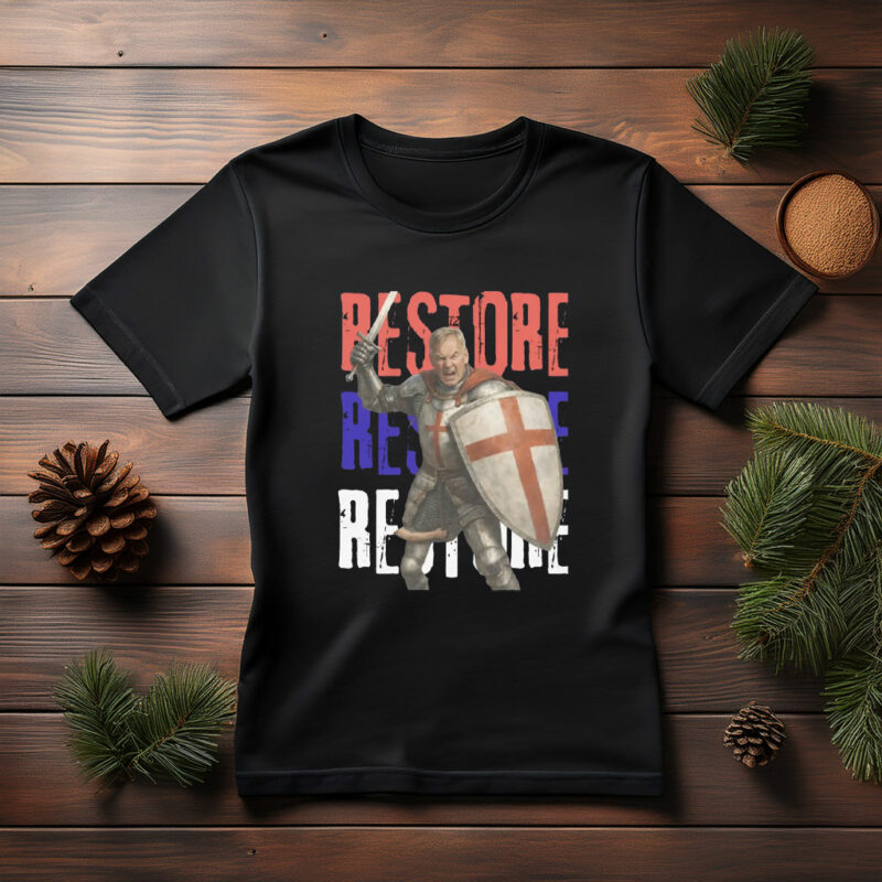 Rupert Lowe Restore Britain Patriotic T-Shirt