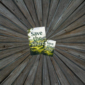 Save the Shire - Restore Britain Sticker