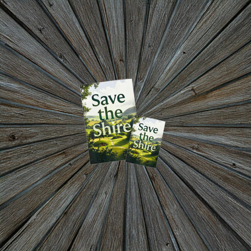 Save the Shire - Restore Britain Sticker