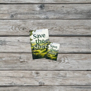 Save the Shire - Restore Britain Sticker