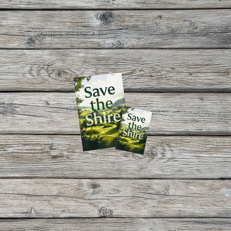Save the Shire - Restore Britain Sticker