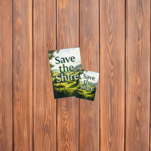 Save the Shire - Restore Britain Sticker