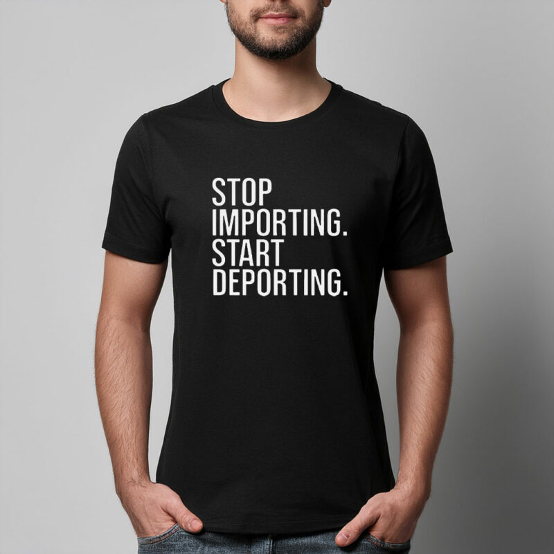 Stop Importing Buy British T-Shirt