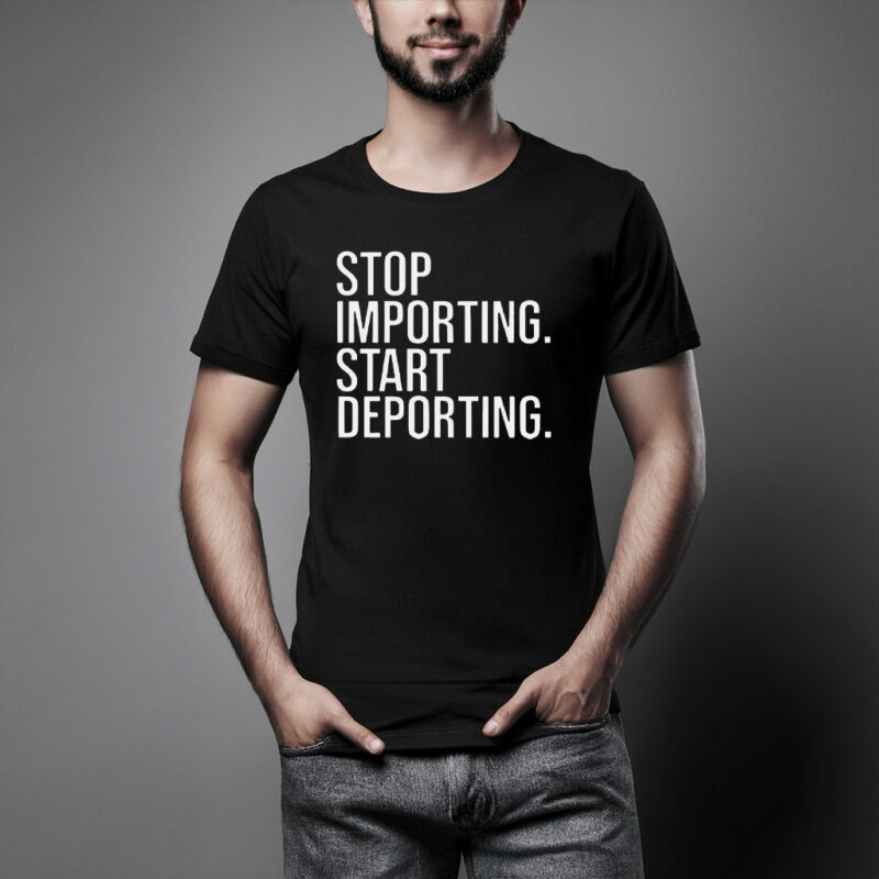 Stop Importing Buy British T-Shirt
