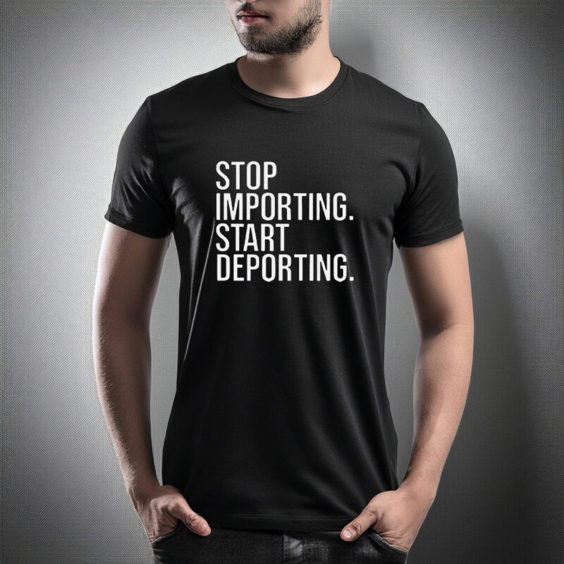 Stop Importing Buy British T-Shirt