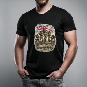Support Our Troops UK Graphic T-Shirt