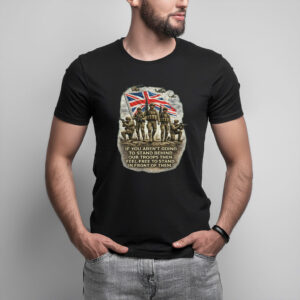 Support Our Troops UK Graphic T-Shirt