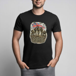 Support Our Troops UK Graphic T-Shirt