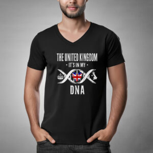 UK Flag DNA Graphic T-Shirt