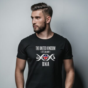 UK Flag DNA Graphic T-Shirt