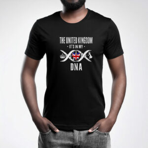 UK Flag DNA Graphic T-Shirt