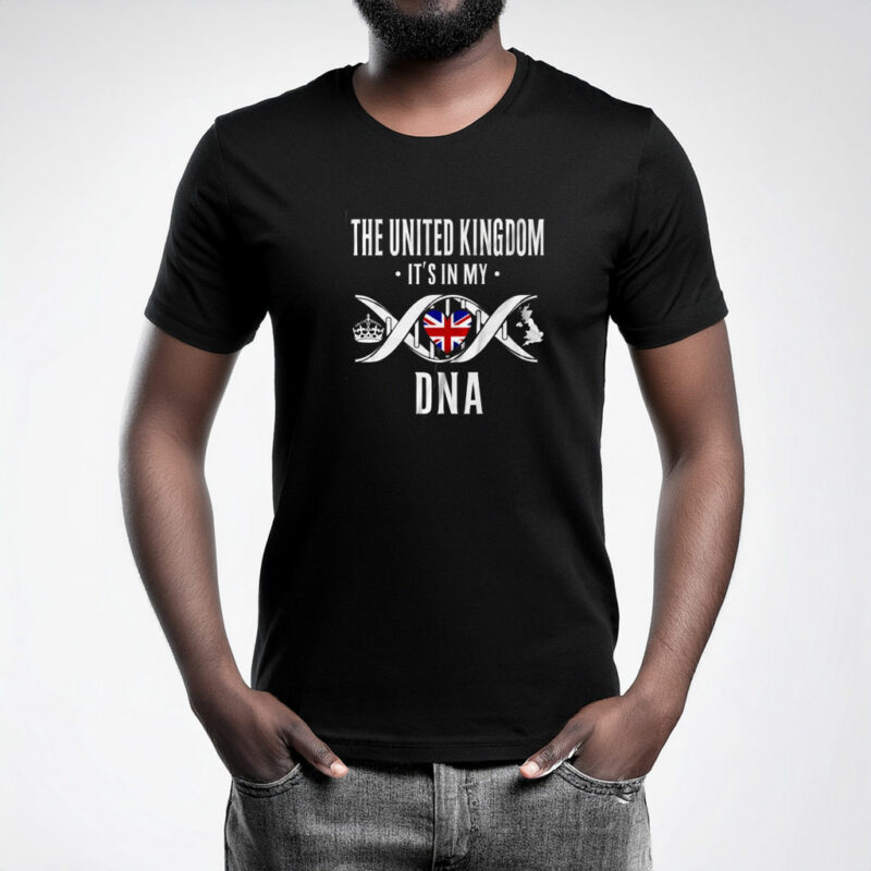 UK Flag DNA Graphic T-Shirt