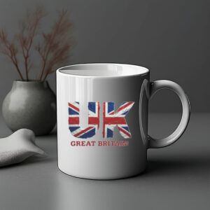 UK Great Britain Flag Mug