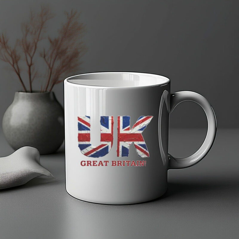 UK Great Britain Flag Mug
