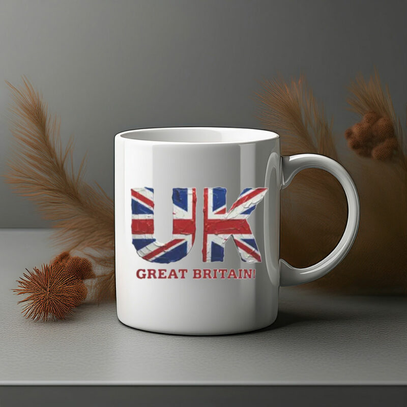 UK Great Britain Flag Mug