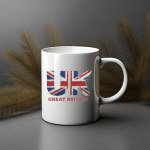 UK Great Britain Flag Mug