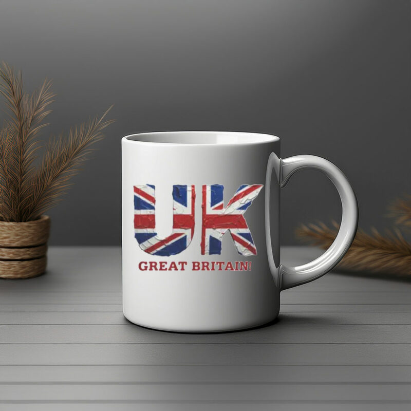 UK Great Britain Flag Mug