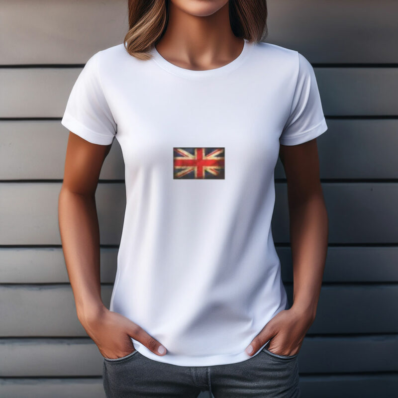Union Jack Vintage UK Flag Graphic T-Shirt