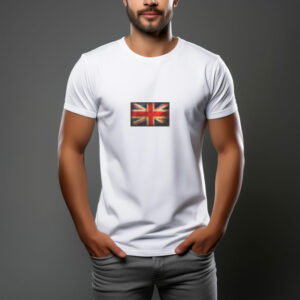 Union Jack Vintage UK Flag Graphic T-Shirt
