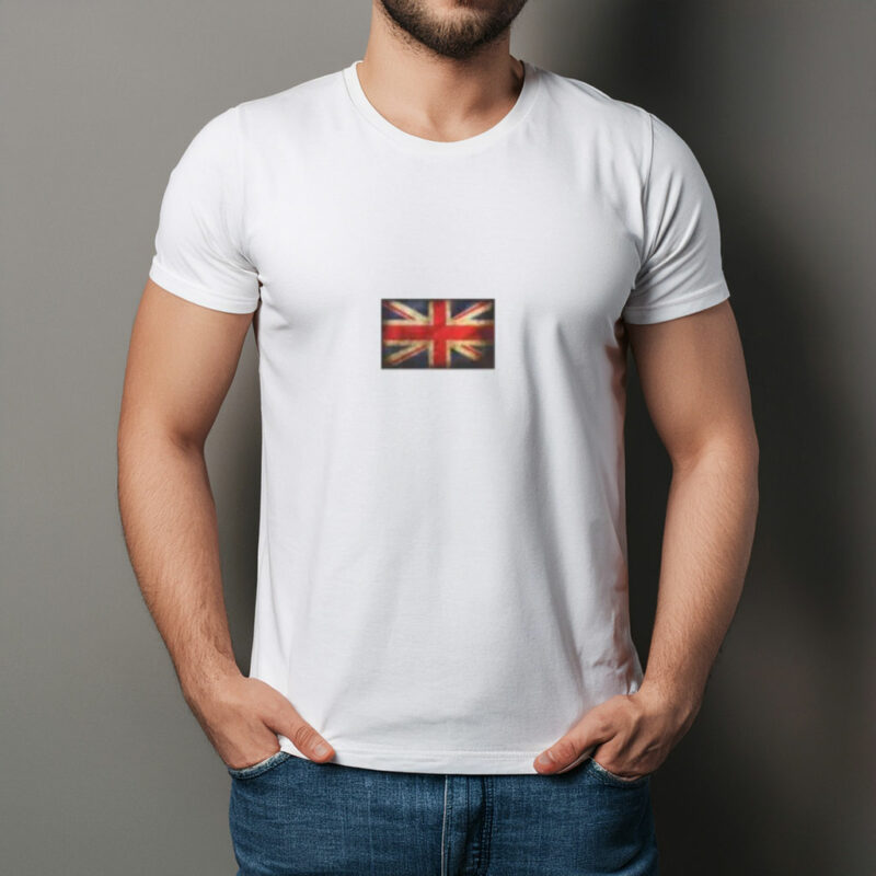 Union Jack Vintage UK Flag Graphic T-Shirt