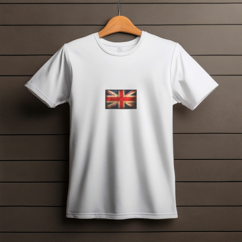 Union Jack Vintage UK Flag Graphic T-Shirt