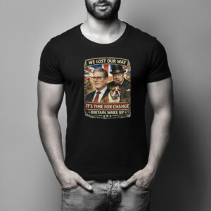 Vintage Britain Wake Up Political Statement T-Shirt