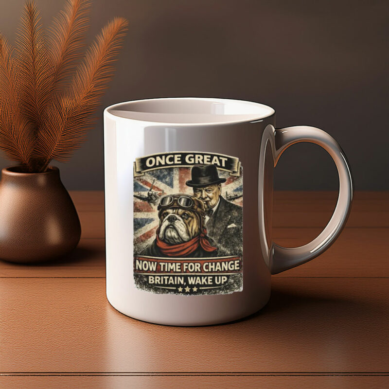 Vintage British Bulldog Mug